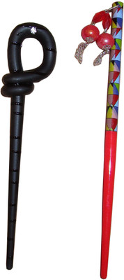 

Pankh Juda Stick Hair Accessory Set(Multicolor)