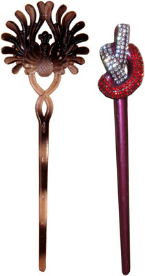 

Yashasvi Juda Stick Hair Accessory Set(Multicolor)
