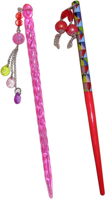 

Yashasvi Juda Stick Hair Accessory Set(Multicolor)