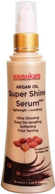 

Krishkare Super Shine Serum Pro For Hair With Argan Oil(100 ml)