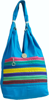 

Rosy Hand-held Bag(Blue)