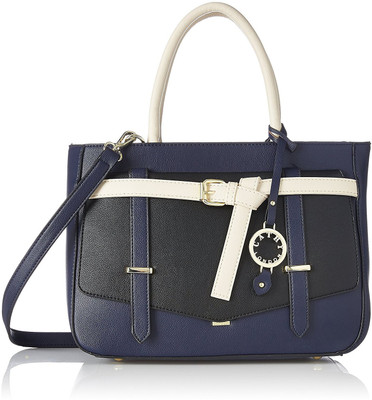 

Cathy London Hand-held Bag(Black, Blue)