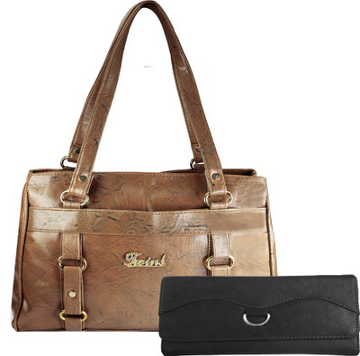 

Rashi Traders Shoulder Bag(Brown, Black), Black;brown