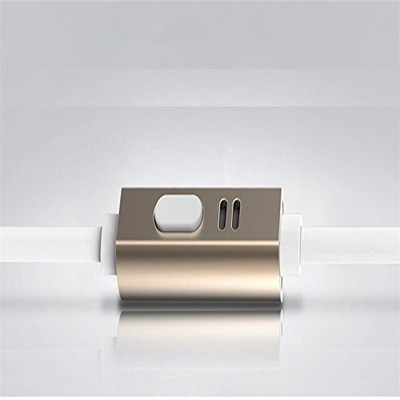 

BlueInk Remax Stainless Steel Earphone Rm-565I Headphones(White, In the Ear)