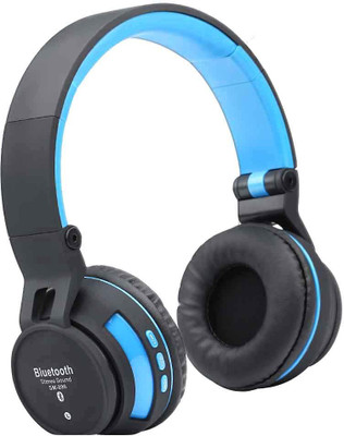 

RKS SY BT-896 HEADPHONE Headphone(Blue, Over the Ear)