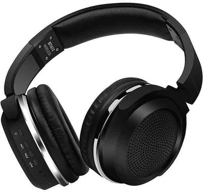 

RKS BT-1612 Bluetooth Headphone(Black, Over the Ear)
