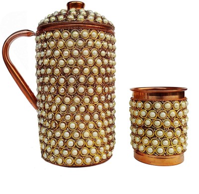 Rastogi Handicrafts 1.5 L Copper Water Jug