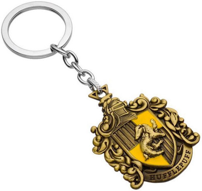 

24x7 Premium Harry Potter Hufflepuff Gold Metal Key Chain