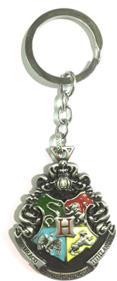 

24x7 Premium Harry Potter Hogwarts Silver Metal Key Chain