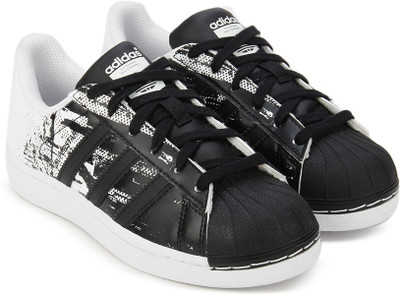 

ADIDAS ORIGINALS Boys & Girls Lace Sneakers(Black, Ftwwht/ftwwht/cblack