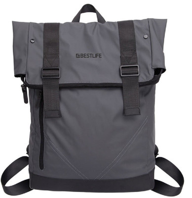 

Bestlife 15 inch Laptop Backpack(Grey), Dark grey
