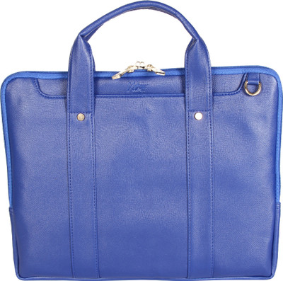 Vdesi 13 inch Laptop Tote Bag(Blue), Blu