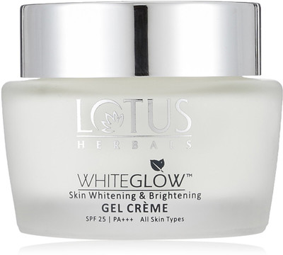 

Lotus Herbals Whiteglow Skin Whitening And Brightening Gel Cream SPF-25+++(60 g)