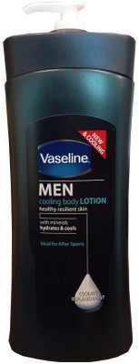 

Vaseline Men Cooling Replenishment Body Lotion Hydrates & Cools(725 ml)