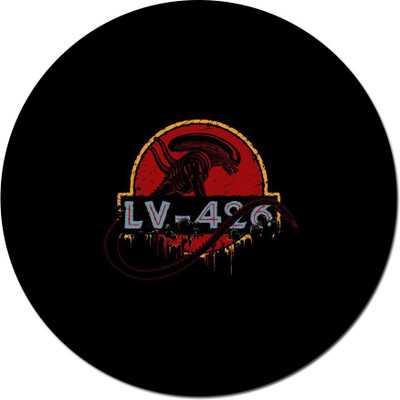 

Maison N Mode LV 426 round Mouse Pad Mousepad(Multicolor)