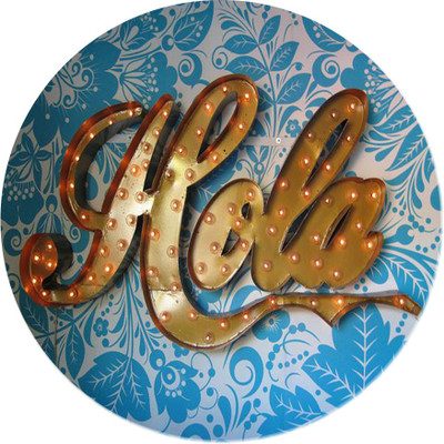

Maison N Mode Hola round Mouse Pad Mousepad(Multicolor)