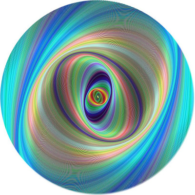 

Maison N Mode Colour Eye round Mouse Pad Mousepad(Multicolor)