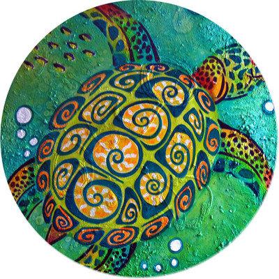 

Maison N Mode Graffti Tor round Mouse Pad Mousepad(Multicolor)