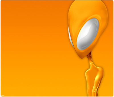 

Maison N Mode Yelow Alien Rectangle Mouse Pad Mousepad(Multicolor)