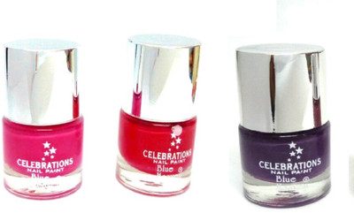 

Blue Heaven celebration Red, Purpul, Pink(Pack of 3)