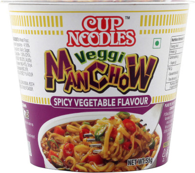 

Nissin Veggie Manchow Cup Noodles 55 g(Vegetarian)