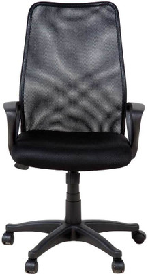 

Woodness Wayne Synthetic Office Arm Chair(Black)