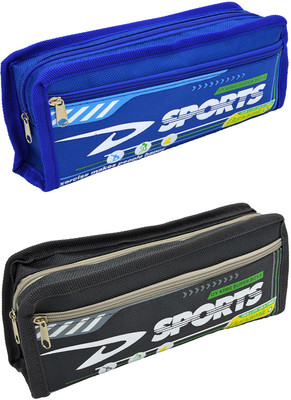 

Hrinkar Cartoon Printed Art Plastic Pencil Boxes(Set of 2, Multicolor)