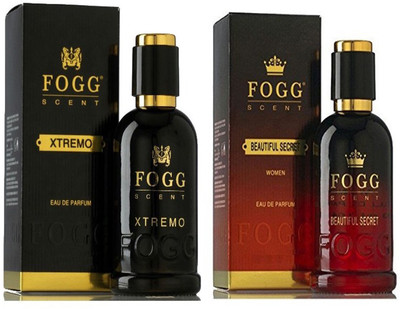 

Fogg COMBO PACK OF FOGG XTREMO PERFUME 90 ML + FOGG BEAUTIFUL SECRET PERFUME FOR WOMEN 90 ML Eau de Parfum - 90 ml(For Men & Women)