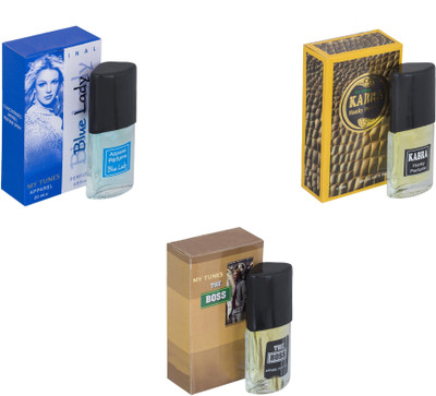 

My Tunes Combo Blue Lady-Kabra Yellow-The Boss Eau de Toilette - 60 ml(For Men & Women)
