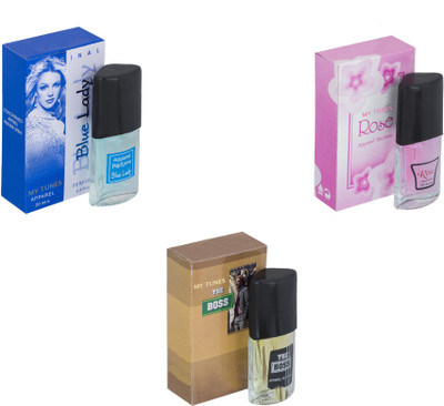 

My Tunes Combo Blue Lady-Rose-The Boss Eau de Toilette - 60 ml(For Men & Women)
