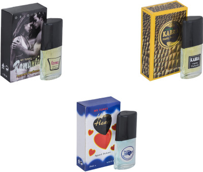 

My Tunes Combo Kabra Yellow-Romantic-Younge Heart Blue Eau de Toilette - 60 ml(For Men & Women)