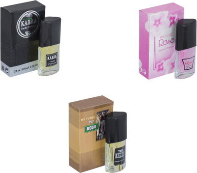 

My Tunes Combo Kabra Black-Rose-The Boss Eau de Toilette - 60 ml(For Men & Women)