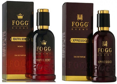 

Fogg COMBO PACK OF FOGG XPRESSIO PERFUME 90 ML + FOGG BEAUTIFUL SECRET PERFUME Eau de Parfum - 90 ml(For Men & Women)