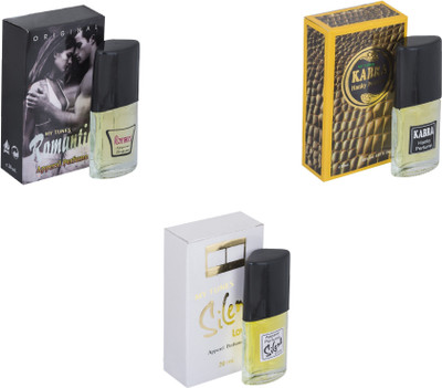 

My Tunes Combo Kabra Yellow-Romantic-Silent Love Eau de Toilette - 60 ml(For Men & Women)
