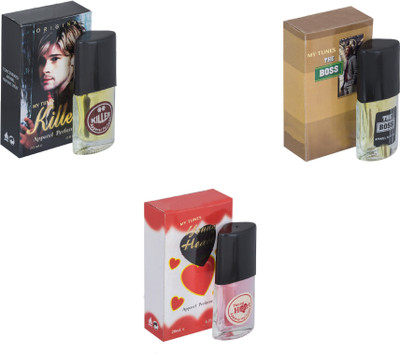

My Tunes Combo Kiier-The Boss-Younge Heart Red Eau de Toilette - 60 ml(For Men & Women)
