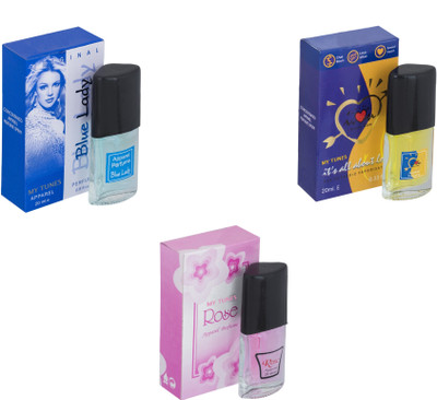 

My Tunes Combo Blue Lady-ILU-Rose Eau de Toilette - 60 ml(For Men & Women)