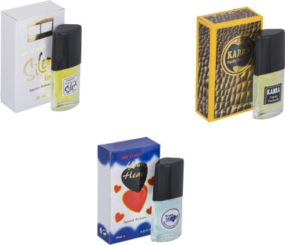 

My Tunes Combo Kabra Yellow-Silent Love-Younge Heart Blue Eau de Toilette - 60 ml(For Men & Women)