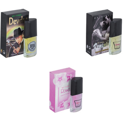 

My Tunes Combo Devdas-Romantic-Rose Eau de Toilette - 60 ml(For Men & Women)