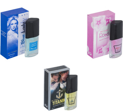 

My Tunes Combo Blue Lady-Rose-Titanic Eau de Toilette - 60 ml(For Men & Women)