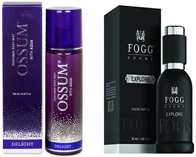 

Fogg COMBO PACK Extrait De Parfum - 50 ml(For Men & Women)