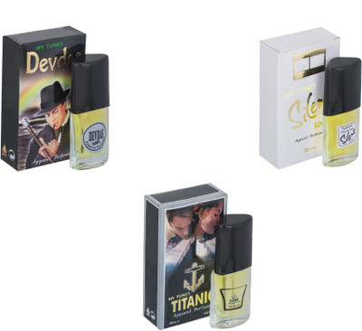 

My Tunes Combo Devdas-Silent Love-Titanic Eau de Toilette - 60 ml(For Men & Women)