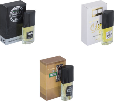 

My Tunes Combo Kabra Black-Silent love-The Boss Eau de Toilette - 60 ml(For Men & Women)