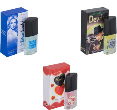 

My Tunes Combo Blue Lady-Devdas-Younge Heart Red Eau de Toilette - 60 ml(For Men & Women)