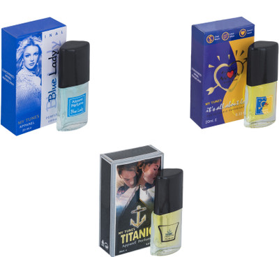 

My Tunes Combo Blue Lady-ILU-Titanic Eau de Toilette - 60 ml(For Men & Women)