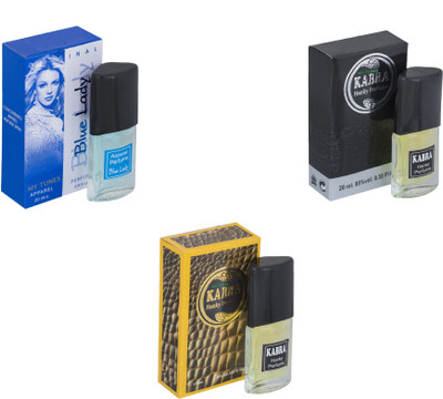 

My Tunes Combo Blue Lady-Kabra Black-Kabra Yellow Eau de Toilette - 60 ml(For Men & Women)