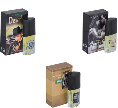 

My Tunes Combo Devdas-Romantic-The Boss Eau de Toilette - 60 ml(For Men & Women)