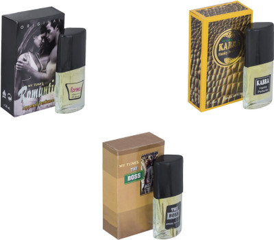 

My Tunes Combo Kabra Yellow-Romantic-The Boss Eau de Toilette - 60 ml(For Men & Women)