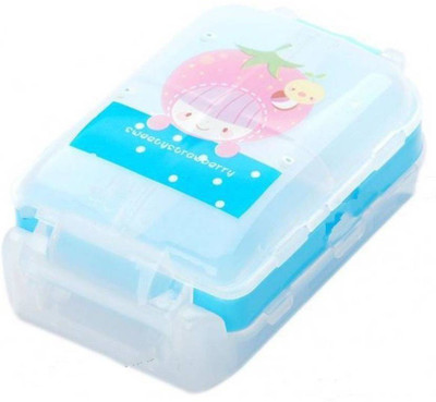 

vepson 1 week Folding medicine Storage Drugs Case Container Pill Box(Multicolor)