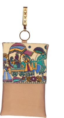 

Mahadev Exports Flap Barat Gold Hooked Mobile Pouch Mobile Pouch(Gold)