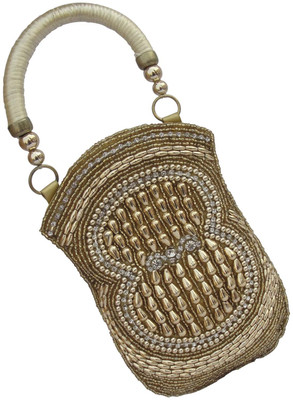 

ALAR Handmade Ethnic Mobile Pouch Mobile Pouch(Gold)